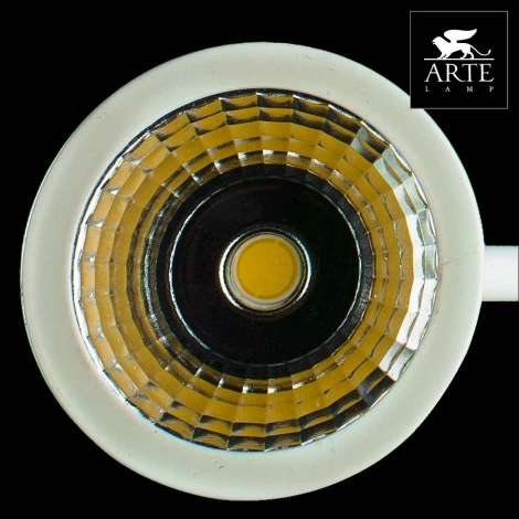 Трековый светильник на гибкой штанге Arte Lamp Cercare A4107PL-1WH (LED, 220V, круглые)