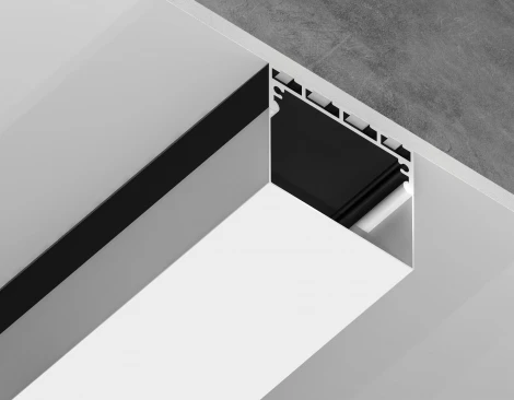 Профиль алюминиевый накладной/подвесной Ambrella Profile System GP3070BK