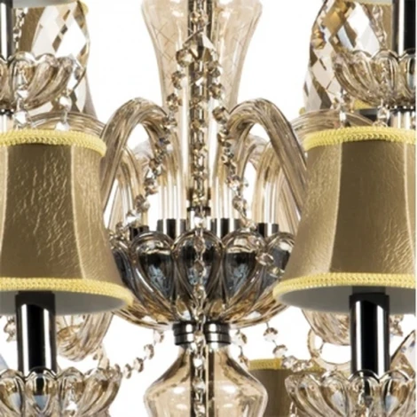 Подвесная большая люстра Osgona Nativo 715287 (220V, хрусталь, на цепи)