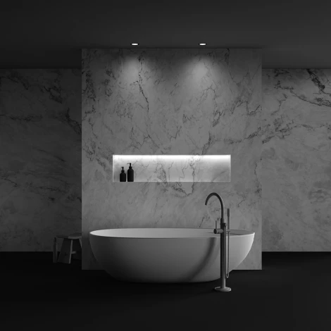 Встраиваемый светильник IP44 Maytoni Orb DL130-GX53-B