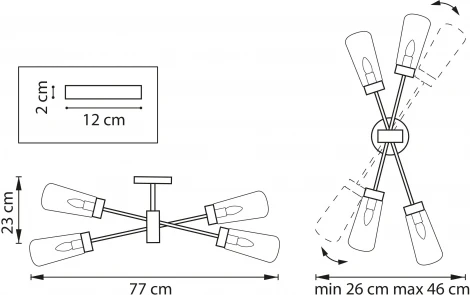 Настенный светильник Crotone 690643 Lightstar (220V)