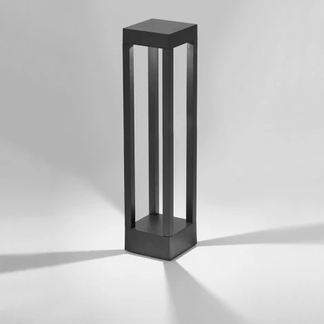 Наземный уличный светильник светодиодный Feron Лос-Анджелес 48450 DH802, 10W, AC/DC12-24V, низковольтный, 3000K, черный (IP54)