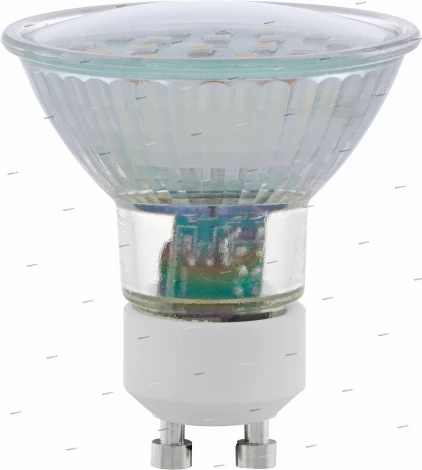 Лампочка светодиодная полусфера прозрачная GU10 5W 400 lm 4000K Eglo Lm_led_gu10 11539