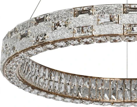 Подвесной светильник светодиодные Stilfort Gabbana 4014/03/08P (регулировка яркости, 220V, пульт управления, на тросе, круглые)