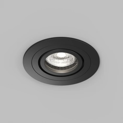 Точечный встраиваемый влагозащищенный светильник IP44 Denkirs Hydro DK2110-BK