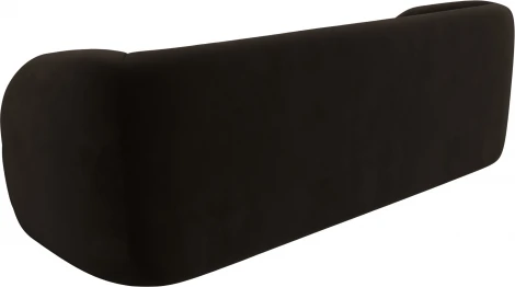 Диван прямой Лига-041 (Коричневый/Микровельвет) Лига Диванов арт.122194