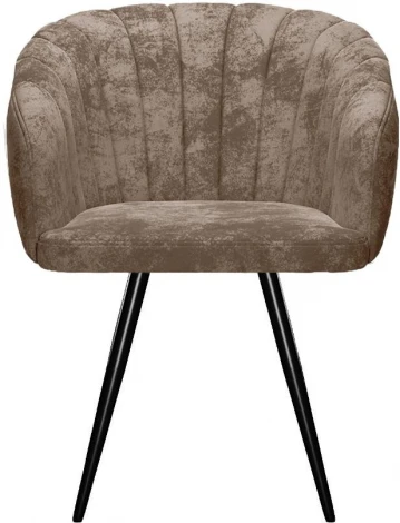 Стул DikLine 442 поворотный, M05 шоколад, ножки черные арт.00-00073884