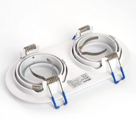 Светильник встраиваемый Feron DL2812 48460 50W G5.3 черный