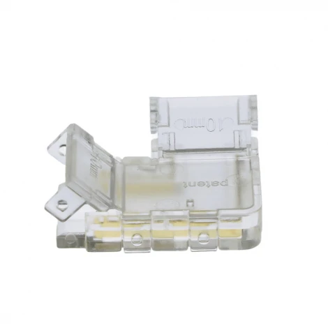 Соединитель угловой 12мм для ленты COB шириной 10 мм Feron LD176 51633