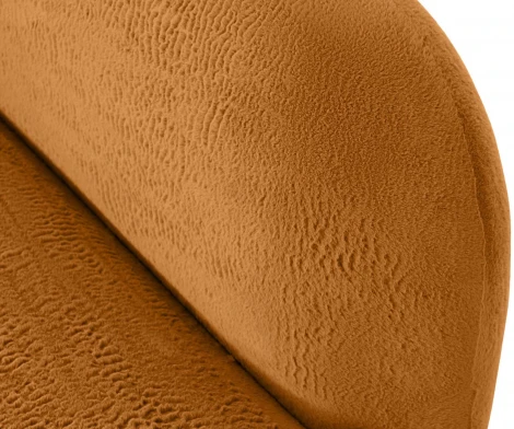 Кушетка Lucca левая ОГОГО (арт.865104), (Искусственный мех/Коричневый)