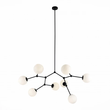 Потолочная люстра на штанге ST Luce Chieti SL1506.403.08 (220V, шарики)