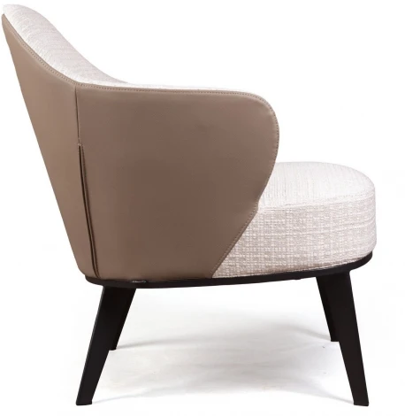 Лаунж Кресло Top Concept Leslie рогожка комби бежевый