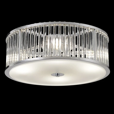 Потолочный светильник круглый Crystal Lux Avenue AVENUE PL4 CHROME (220V, круглые)
