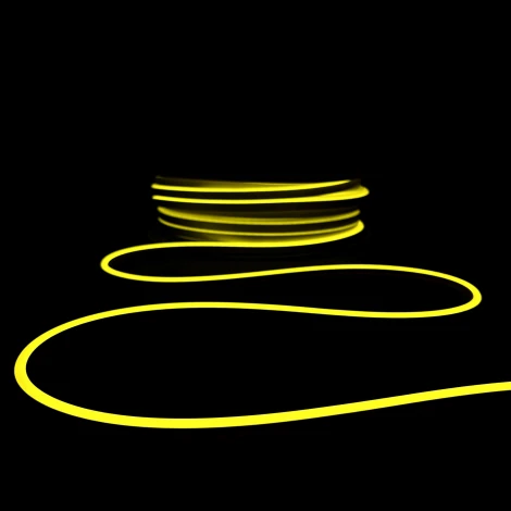 Односторонний Гибкий Неон 6х12мм Желтый 12В, IP65 Laitcom FR-23524