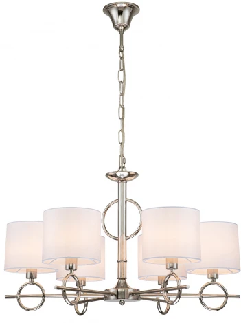 Подвесная люстра Moraine 10167/6PL E14*40W Nickel (220V, на цепи)