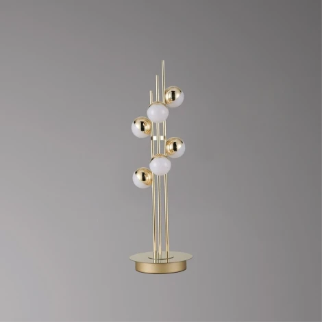 Настольная лампа светодиодная с выключателем Aployt Delfin APL.774.04.18 (220V, шарики)