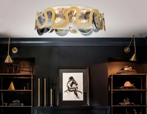 Потолочная люстра Ambrella TRADITIONAL TR5328 (220V, хрусталь, круглые)