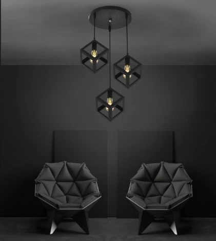 Подвесной светильник Seven Fires Biern SF4039/3P-BK