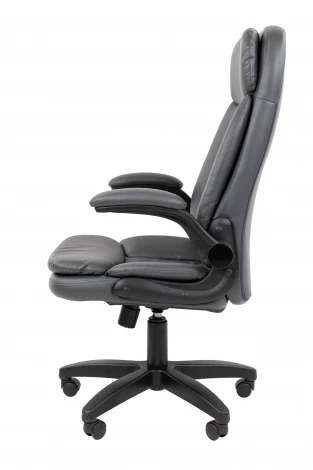 Офисное кресло Chairman 533 Россия экокожа серый