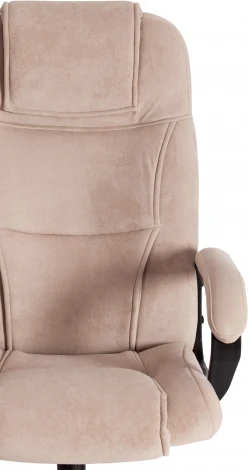 Компьютерное кресло игровое Tetchair BERGAMO (Флок/Бежевый)