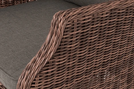 "Неаполь" плетеный стул из искусственного ротанга, цвет коричневый 4SIS арт.УТ-00008525