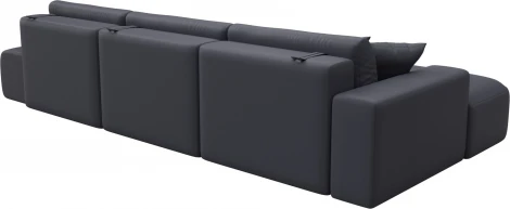 Диван угловой Лига-036 НПБ Модерн Лонг левый угол Лига Диванов (Экокожа) арт.127753L