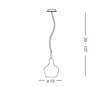 Подвесной светильник LIDO-2 SP1 FUME' Ideal Lux Lido