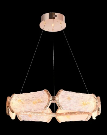 Подвесная люстра Fluorite Epico FL1050-5P (LED, 220V, на тросе, кольцо)