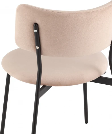 Стул Амелия велюр бежевый Stool Group арт.УТ000039952