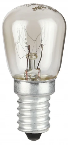 Лампочка накаливания E14 15W ЭРА T26-15-E14-230