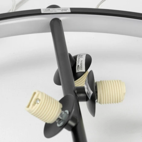 Подвесной светильник Lussole Lancaster LSP-7089 (LED, 220V, на проводе, шарики, кольцо, IP21)