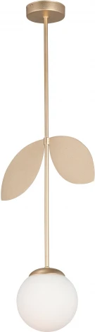 Подвесной светильник Vitaluce V3079-8/1PL (220V, шар, листья)