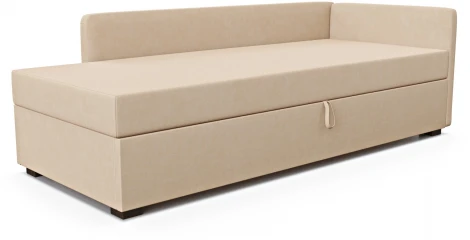 Диван-кровать Arsko Велес Угол правый велюр бежевый