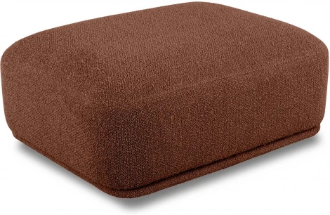 Пуф прямоугольный Fabro ОГОГО (арт.855376), (Ткань,Букле/Терракотовый)