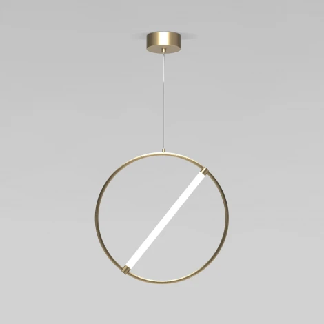 Подвесной светильник Eurosvet Element 90281/1 бронза (LED, 220V, пульт управления, на проводе, кольцо)