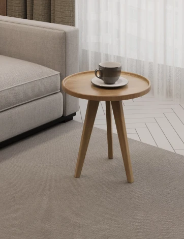 Стол журнальный Слайн Полли дуб янтарный 9874309124