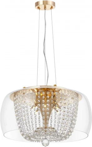 Подвесной светильник Lumina Deco LDP 7018-500 PR+F.GD (220V, на тросе)