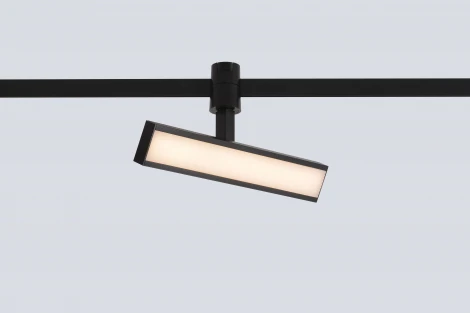 Трековый светильник светодиодный для гибкой магнитной системы Crystal Lux Trace 48V CLT 0.37 001 10W BL SMART