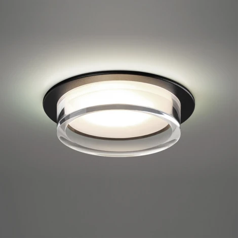 Светильник встраиваемый Novotech Gem 371026 черный IP20 GX53 12Вт 220-240V