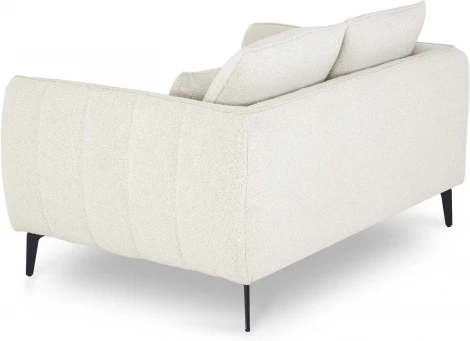 Диван Amsterdam двухместный ОГОГО (арт.863282), (Ткань/Белый)