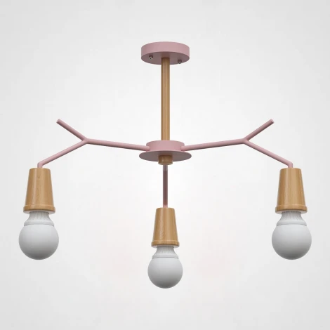 Потолочная люстра на штанге Les Color D72 Pink Imperiumloft ﻿Lesc_01 (220511-23)