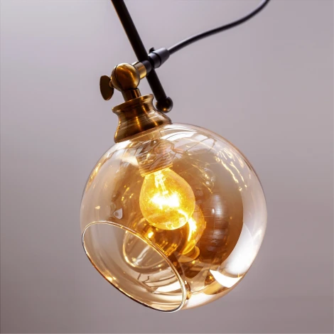 Подвесная люстра с регулировкой цветовой температуры LED4U LED4U 6136/6+1