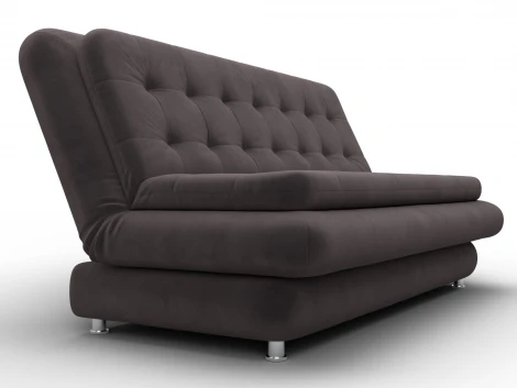 Диван-книжка Лига-123 (Металл,ЛДСП,Брус,Доска,Велюр/Коричневый) Лига Диванов 137619