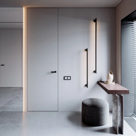 Декоративная гибкая стойка с питанием Elektrostandard Module System 85191/00 (черный) (48V)