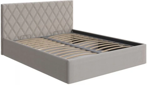 PROxSON Кровать Fresco с бельевым ящиком (Ткань: Рогожка Savana Milk (молочный)) 180x200