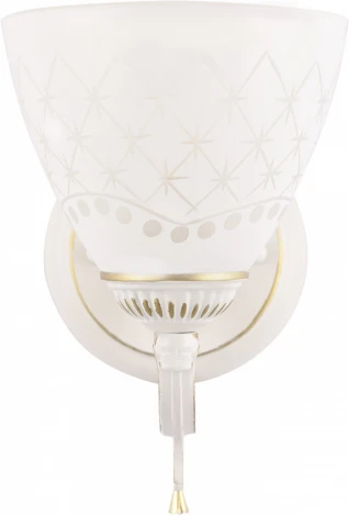 Бра с выключателем Arte Milano AM343837 343837/1W WT+G (220V)