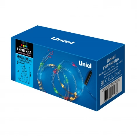 Гирлянда Uniel ULD-E0200-200/STA MULTI IP44