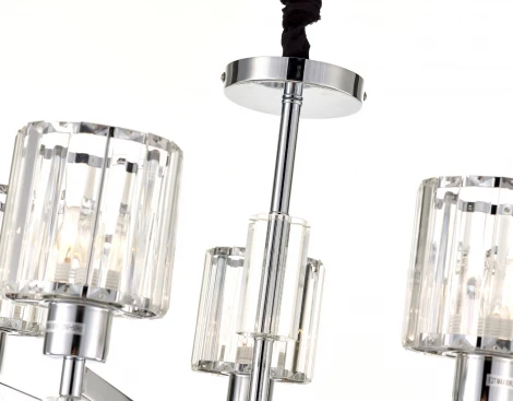 Подвесная люстра Escada 691/5S (Chrome) (220V, на цепи)