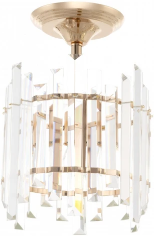 Потолочная люстра хрустальная на штанге Arte Milano Sorrento-2409 372409/1/100/200 GD (220V)
