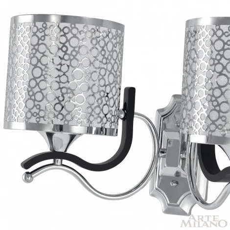 Бра Arte Milano Florentia-6787 306787/2W Bk/Ni (220V)